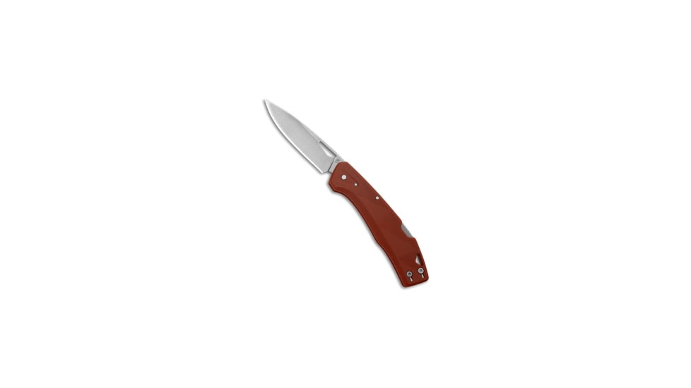 Gerber Gerber LST Lockback Knife Burnt Orange GFN 2.5" Stonewash, Orange, 440A, adult, BHQ-208290