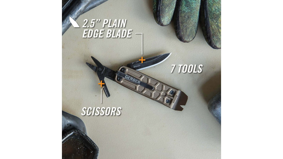 Gerber Lockdown,slim,pry,brnz,e - 30-001736
