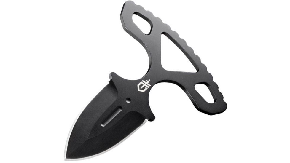 Gerber Uppercut Push Dagger, Black Dual Edge Plain GE30-000650