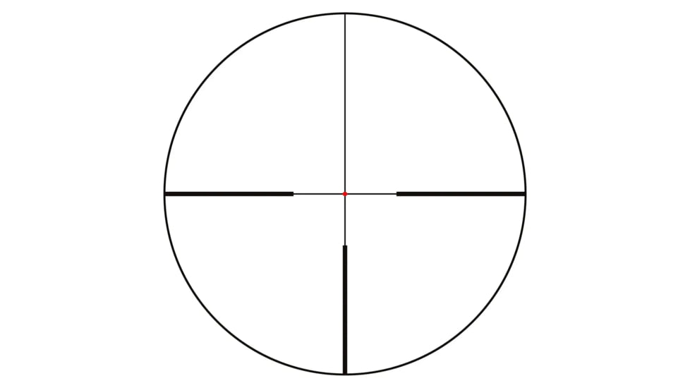 German Precision Optics Centuri 2.5-15x50mm 30mm Tube Rifle Scope, Second Focal Plane, G4i Capped Reticle, Black, RCX637