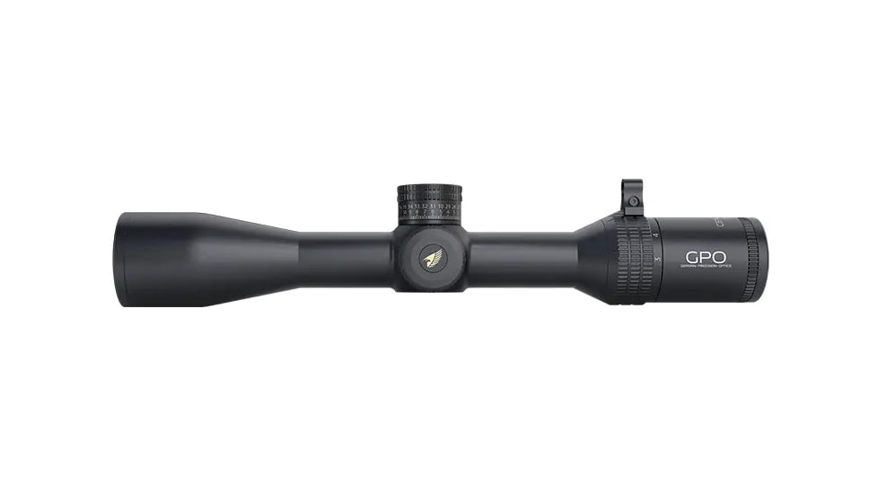 German Precision Optics Centuri 3-18x44mm 30mm Tube Rifle Scope, Second Focal Plane, MOAi, Black, RC650