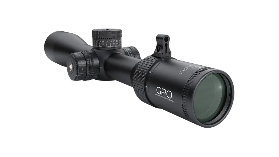German Precision Optics Centuri 3-18x44mm 30mm Tube Rifle Scope, Second Focal Plane, MOAi, Black, RC650