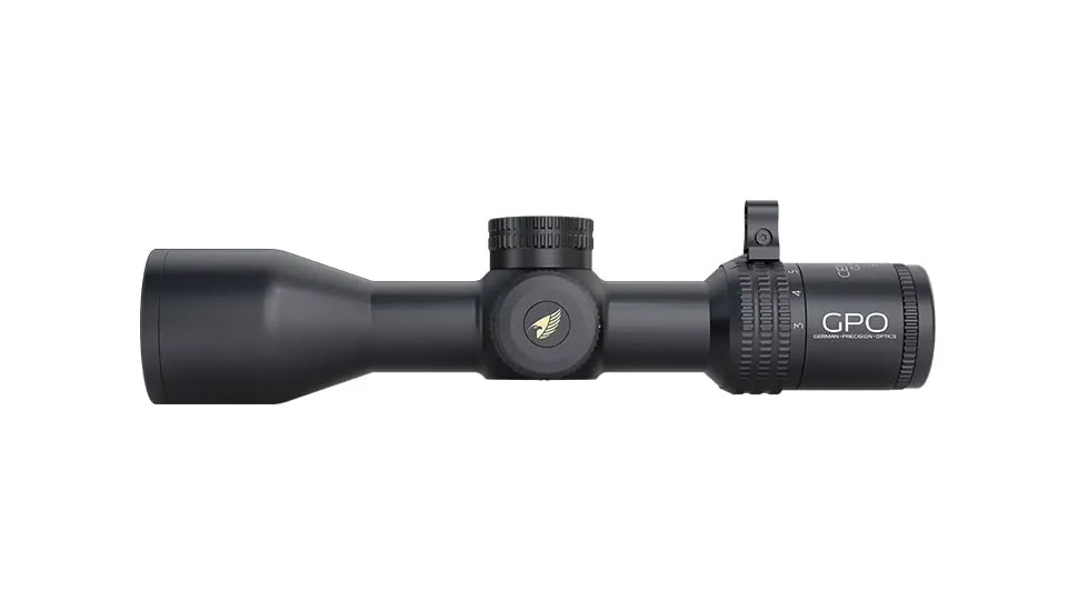 German Precision Optics Centuri Compact 3-12x44mm 30mm Tube Rifle Scope, Second Focal Plane, G4i, Black, RC420