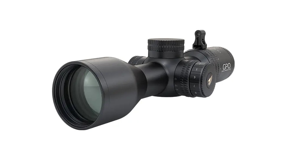German Precision Optics Centuri Compact 3-12x44mm 30mm Tube Rifle Scope, Second Focal Plane, G4i, Black, RC420