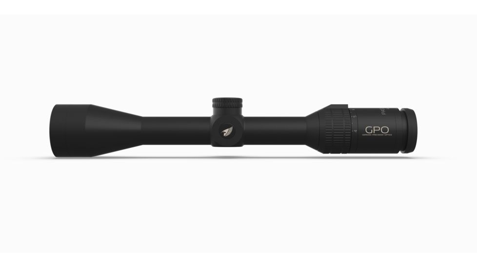 German Precision Optics GPO PASSION 3X 4-12x40 Rifle Scope, Plex Reticle, Black Matte R340