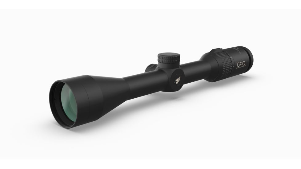 German Precision Optics GPO PASSION 3X 4-12x40 Rifle Scope, Plex Reticle, Black Matte R340