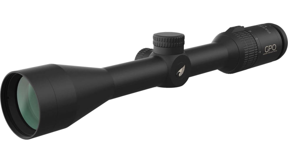 German Precision Optics PASSION 3X Rifle Scope, 4-12x42mm, 1 inch Tube, SFP, Plex Reticle, Black Matte, R350