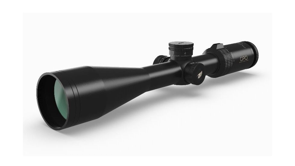 German Precision Optics Passion Rifle Scope, 3x6-18x50mm, 30mm Tube, Second Focal Plane, MOA Reticle, Black, R380