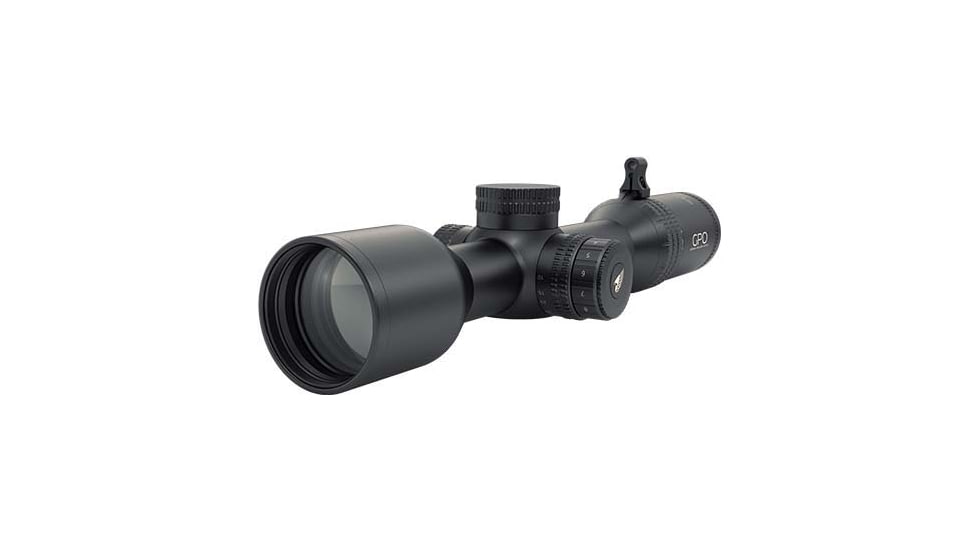 German Precision Optics Spectra 1.6-13x44mm 30mm Tube Rifle Scope, Second Focal Plane, G4i Reticle, Black, RS810