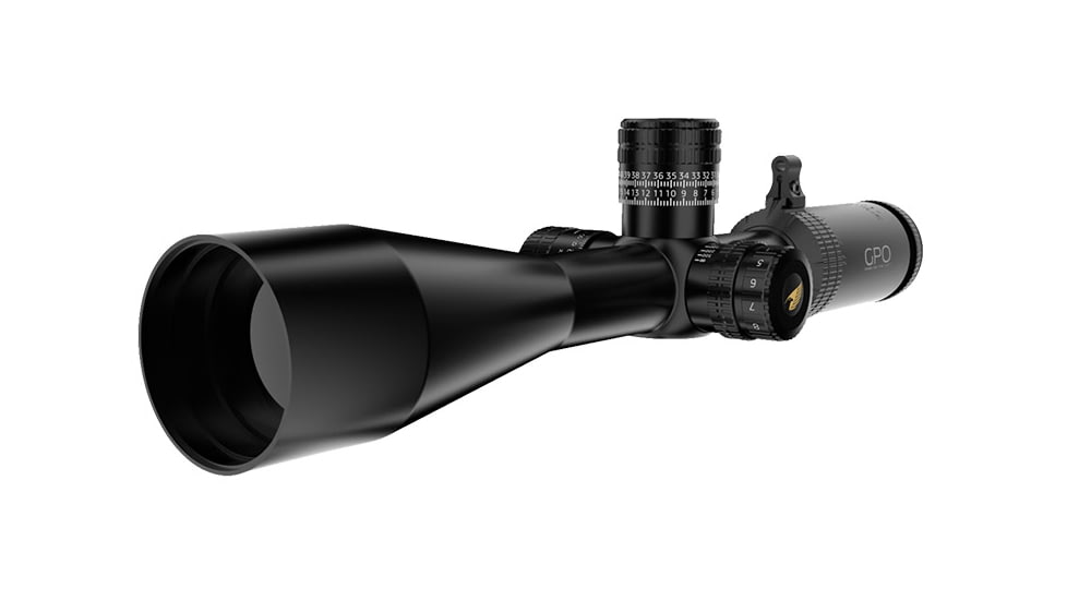 German Precision Optics SPECTRA 6X Rifle Scope, 4.5-27x50mm, 30mm Tube, SFP, MOAi Reticle, Black Matte, RS673