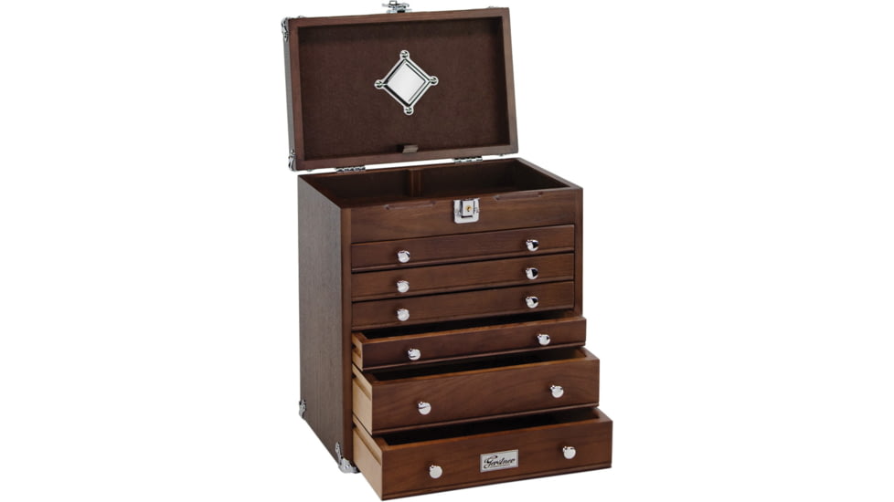 Gerstner 6-Drawer Collector's Chest Oak, GERT16D