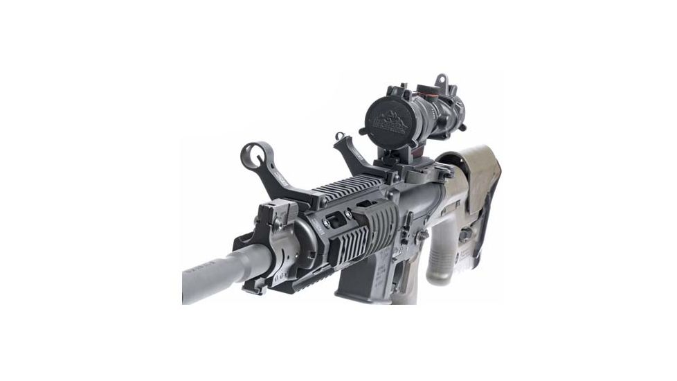 GG&amp;G Tansition Offset Fixed Front and Rear Sight, Black, GGG-1588