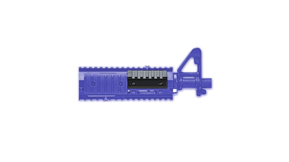 GG&G 3 & 9 o'clock Half Length Side Dovetail Rail Free Float Tactical Forearm