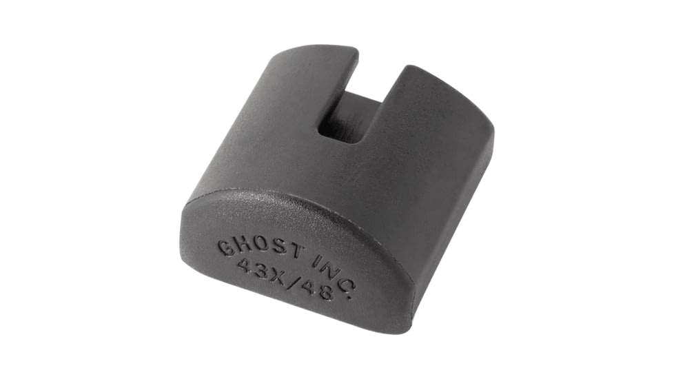 Ghost Inc Frame Insert Grip Plug Kit, Glock 43X/48, Black, GHO-GP4X48