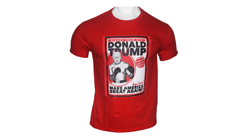 Gi Men's T-shirt Trump Direct From Nyc Medium Red!