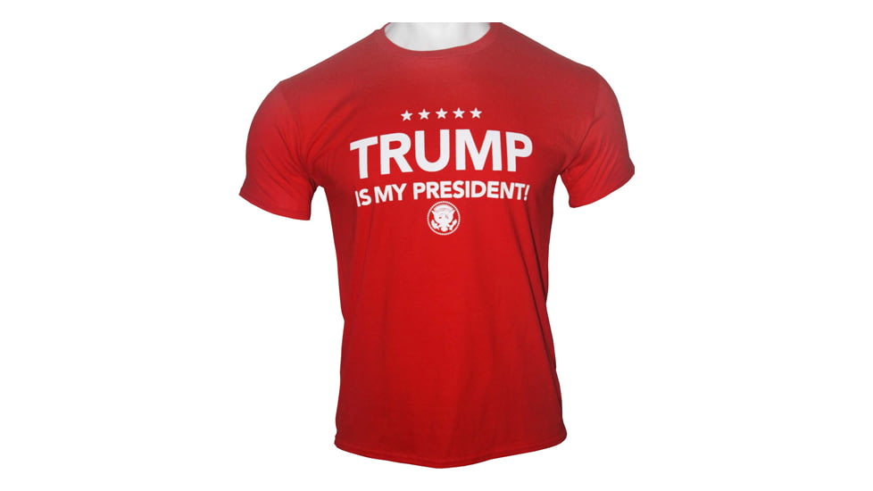 Gi Men's T-shirt Trump Is My President Small Red!
