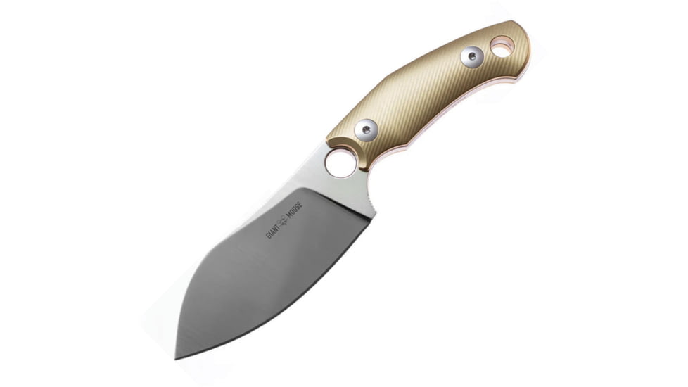 GiantMouse GMF1-XL Fixed Blade Brass, GM11897