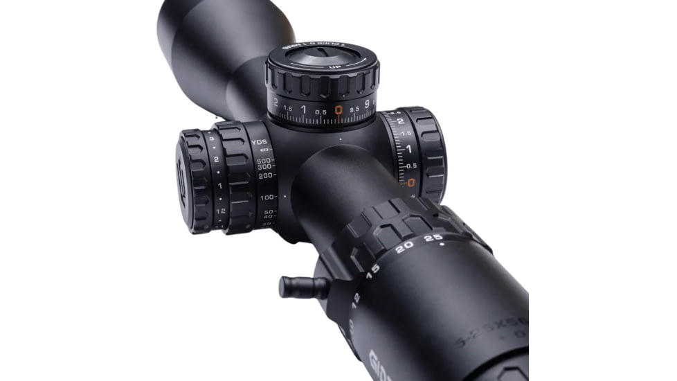 Gideon Optics Granite 5-25x56mm 34mm Tube Long Range Rifle Scope, First Focal Plane