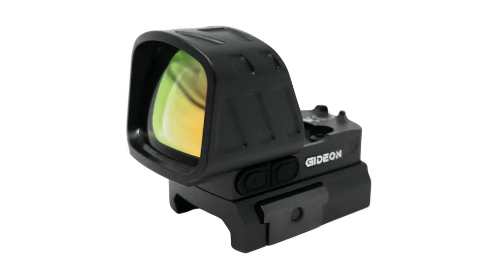 Gideon Optics Judge XL 28x22.5mm Reflex Red Dot Sight, 6 MOA Green Dot, Black, JDXLGN
