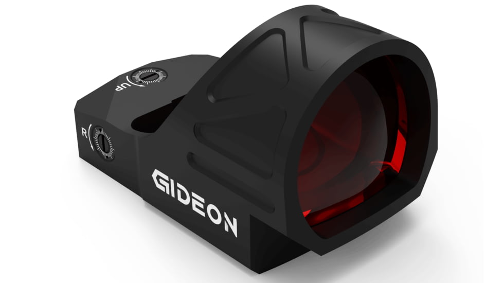 Gideon Optics Omega Reflex Sights, 3 MOA Green Single Dot Reticle, Black, OM50GN