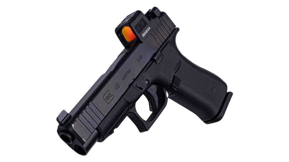 Gideon Optics Valor Mini Micro 1x 20.5x16mm Reflex Red Dot Sight, 3 MOA Dot Reticle, Black, VLMINI-RD