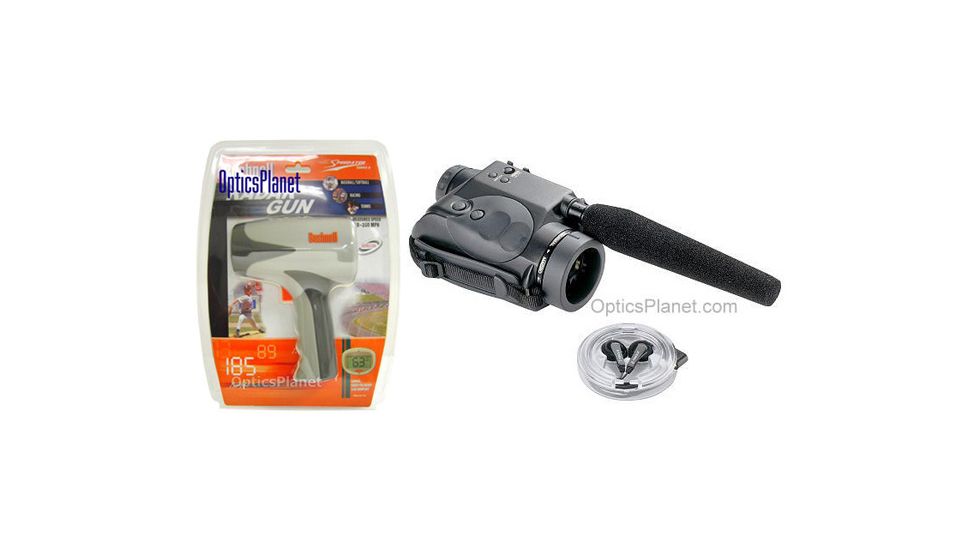 2-PC Secure Night Neighborhood Watch Gift Package - Bushnell 2.5x42 NV Audio Scope, Bushnell Velocity