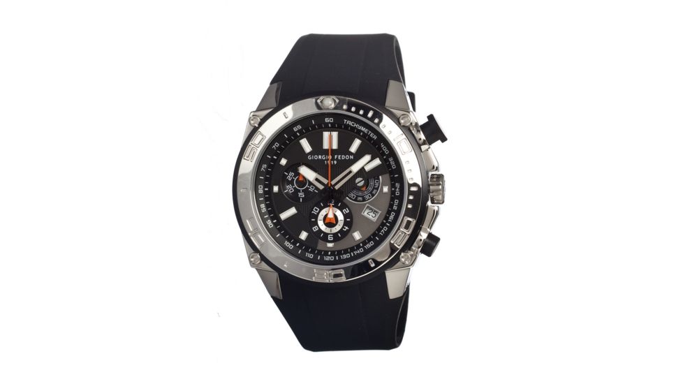 Giorgio Fedon 1919 Gfap001 Speed Timer Mens Watch, Black GIOGFAP001