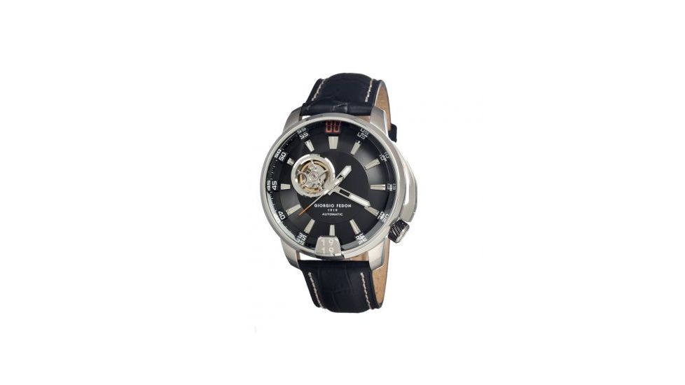 Giorgio Fedon 1919 Timeless III Mens Watch, Black Dial, 45mm Case Diameter GIOGFBA001