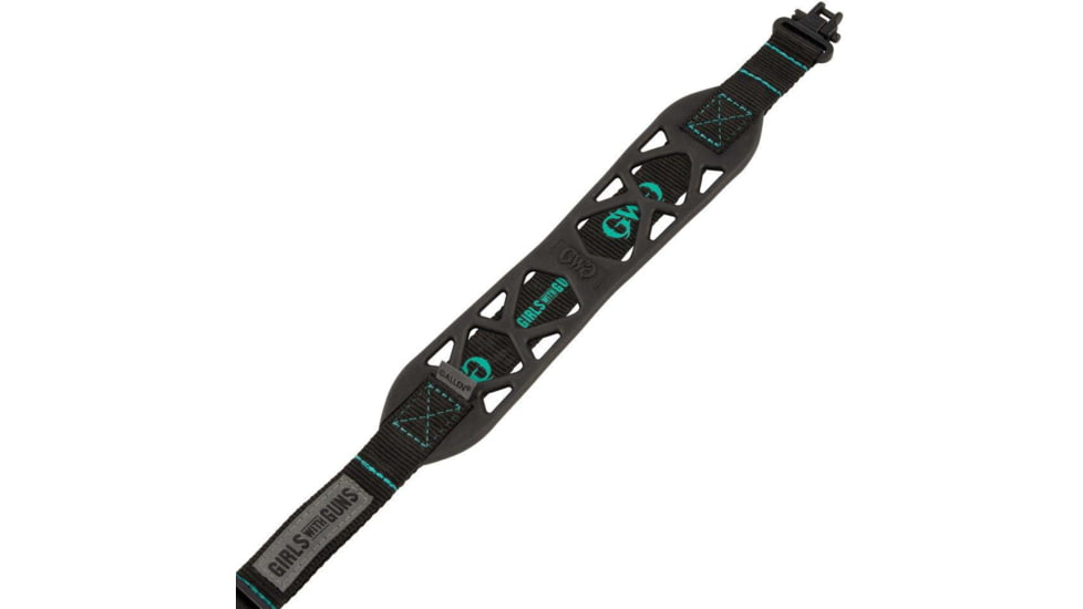 Girls With Guns 8274 Black Label Made Of Black Rubber With 22.50-39 OAL, Swiv