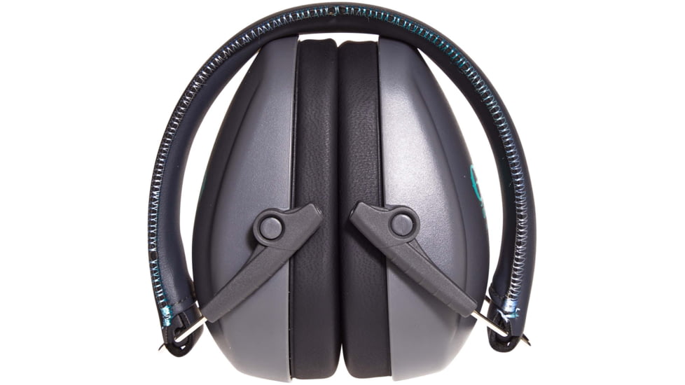 Girls With Guns Assure Protective Safety Glasses &amp; Earmuffs Combo Set, Gray/Teal/Black, One Size, 2388