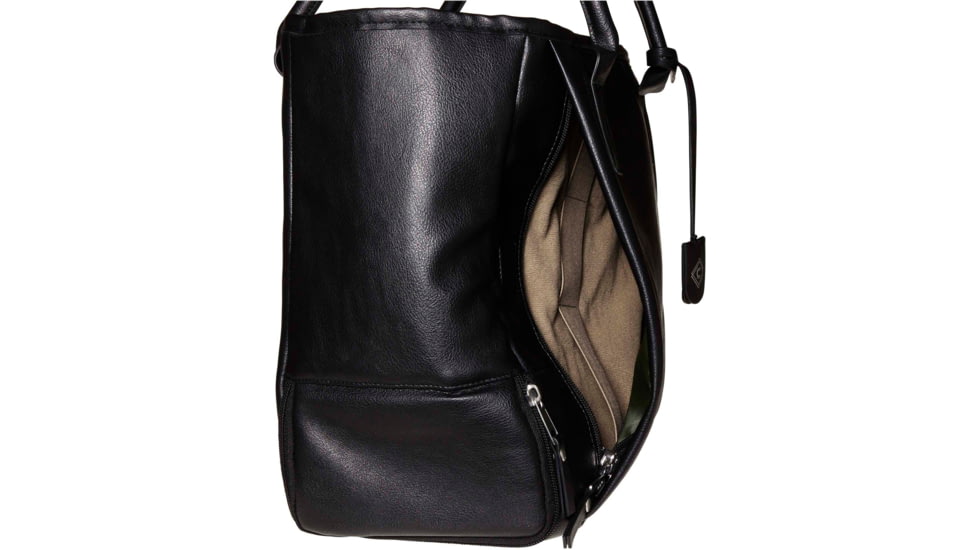 Girls With Guns Cosmic Tote, Lockable Concealed Carry, Black, 15.3 in x 12.5 in x 7 in, 8231