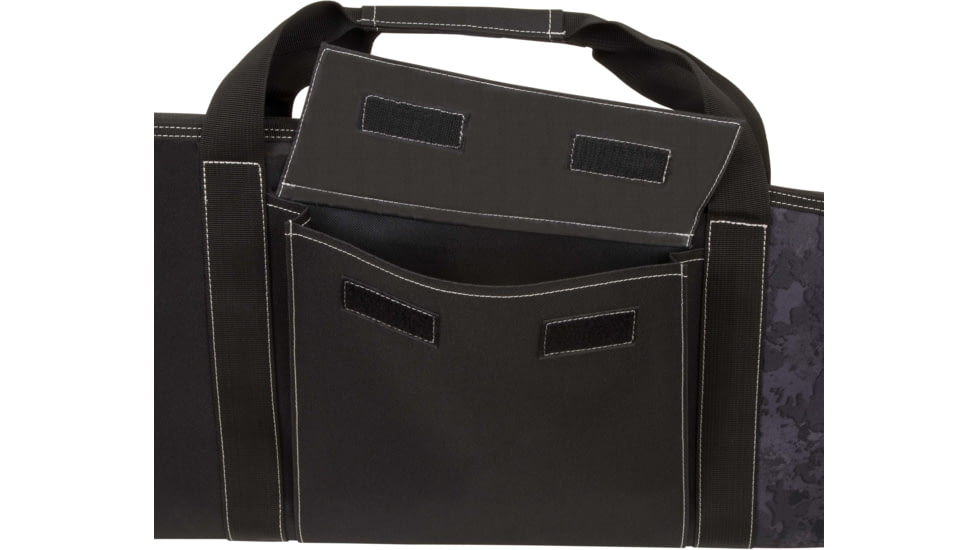 Girls With Guns Midnight Lockable Rifle Case, 46in Scoped/Non-Scoped Rifle, Black/Shade Blackout Camo, 47 in x 11.25 in, 907-46