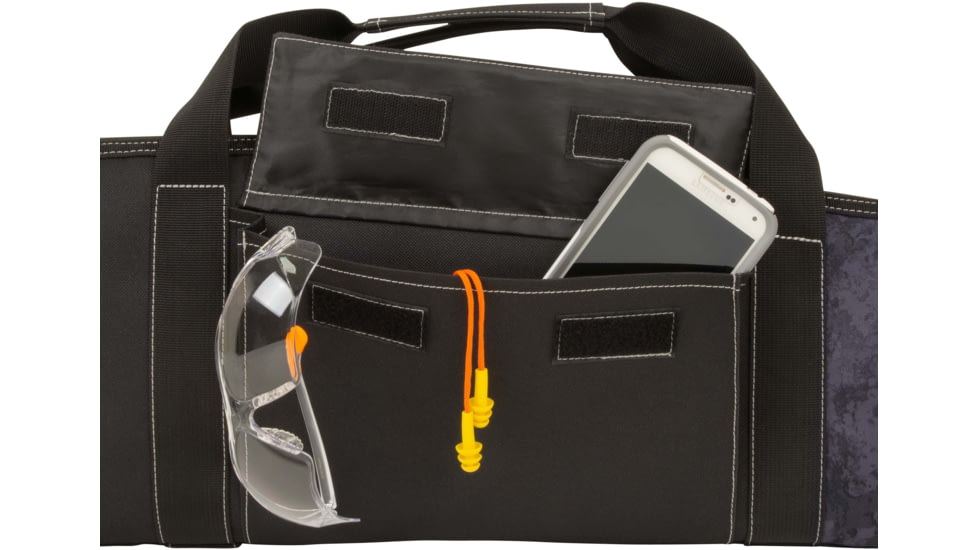 Girls With Guns Midnight Lockable Shotgun Case, 52in Shotguns, Black/Shade Blackout Camo, 53 in x 8 in, 907-52