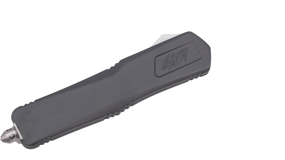 GLFA Smooth Spring Assisted OTF Knife, Smooth Blade, Sniper Grey, 8&quot;, GL-KMD-SMT SNP