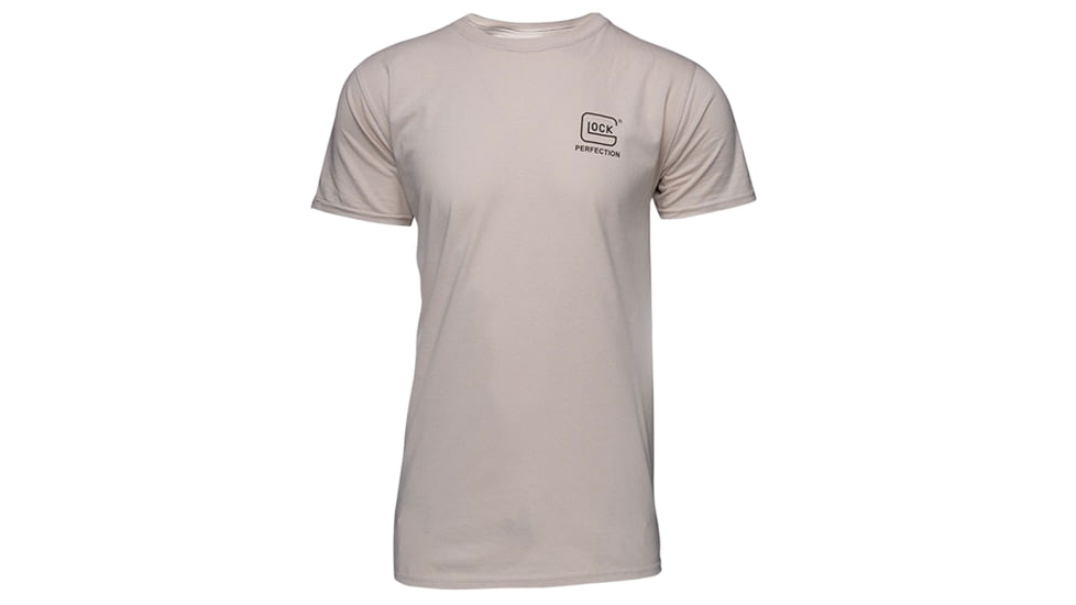 Glock AP95646 2nd Amendment T-Shirt Cream 2XL Short Sleeve