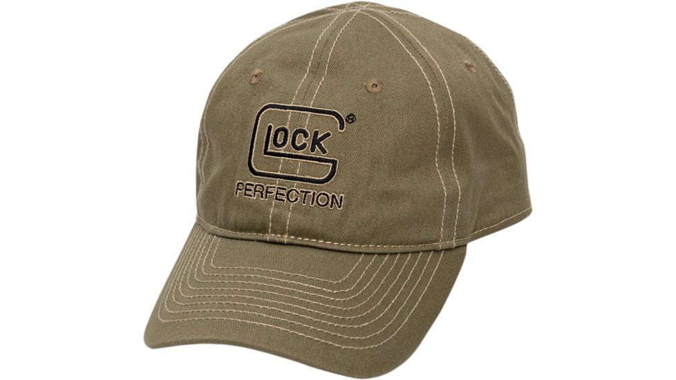 Glock AS00083 Perfection Hat Adjustable Velcro Closure Cotton Green/Camo