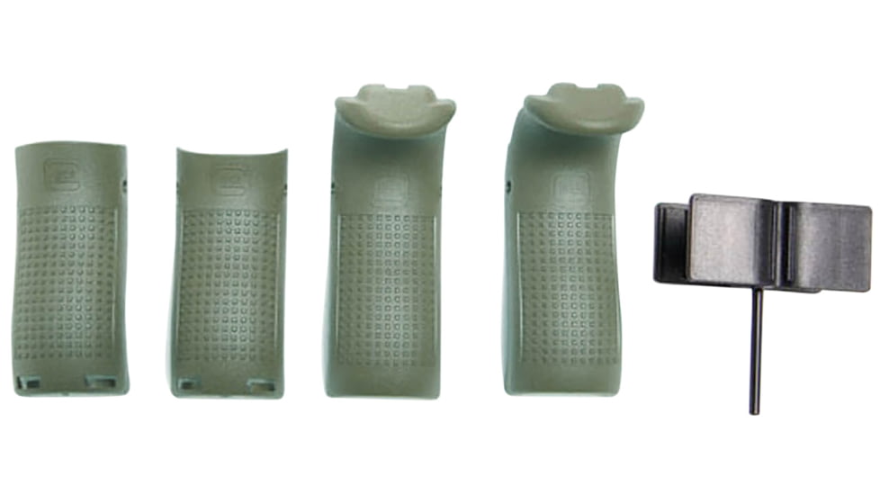 Glock Backstrap/Beavertail Set Battlefield Green Polymer, 39843