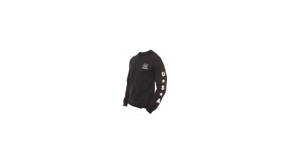 Glock Long Sleeve Shooting Sport T-Shirt, Black, XL, GLAP61605