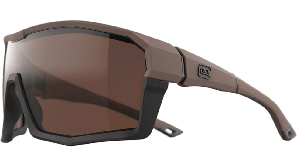 Glock MOS Tactical Glasses, Desert Sand Frame, Desert Sand Lens, AS41032