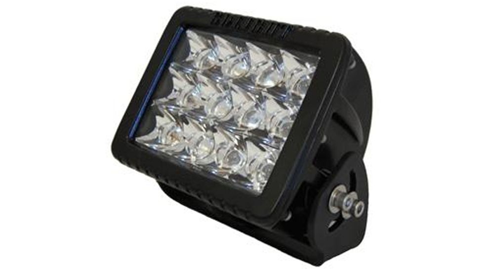 GoLight GXL Fixed Mount LED Floodlight, Black, 4421