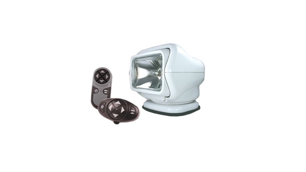 GoLight Permanent Mount Radioray, Remote, White 96894