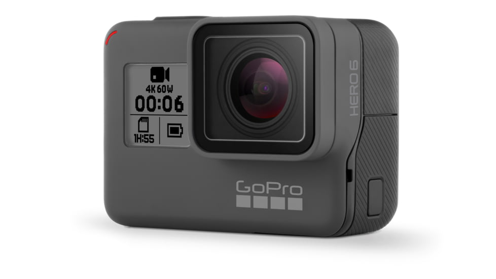 GoPro Hero 6 Black 12MP Action Camera w/Touchscreen &amp; Voice Control CHDHX-601