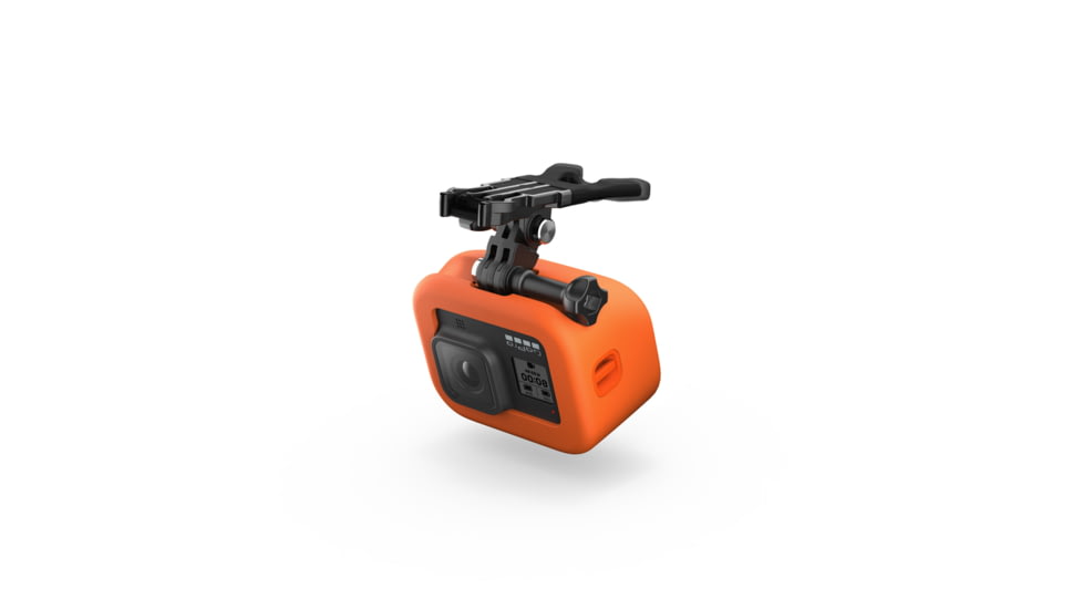 GoPro Hero 8 Bite Mount and Floaty, Black/Orange, ASLBM-002