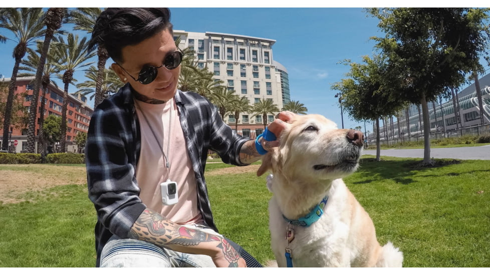 GoPro Silicone Sleeve with Adjustable Lanyard, Black ACSST-001