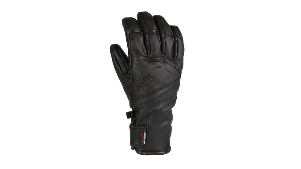 Gordini Dt Leather - Mens, Black, Medium, 4G4141-M-BLACK