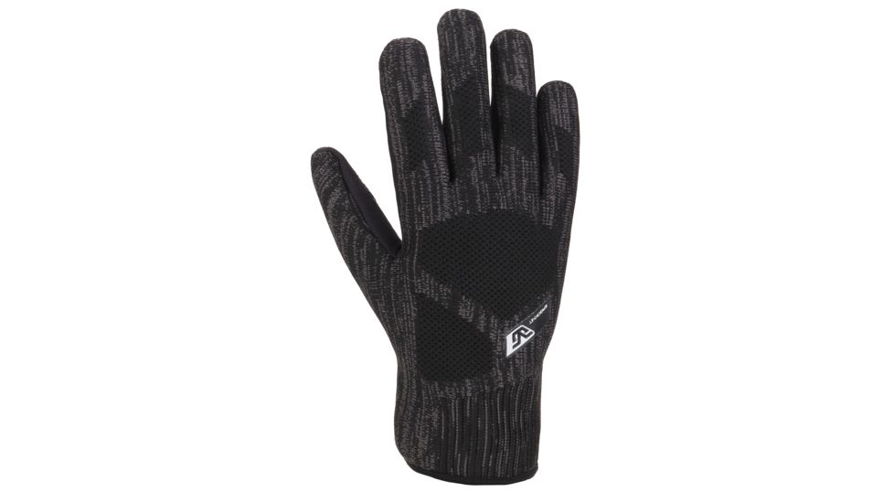 Gordini Ergoknit Windstopper Stretch Fleece Palm - Mens, Black, Small, 4G4155-S-BLACK