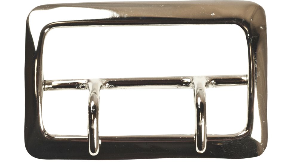 Gould &amp; Goodrich Duty Belt Buckle, Nickel, Nickel, 125