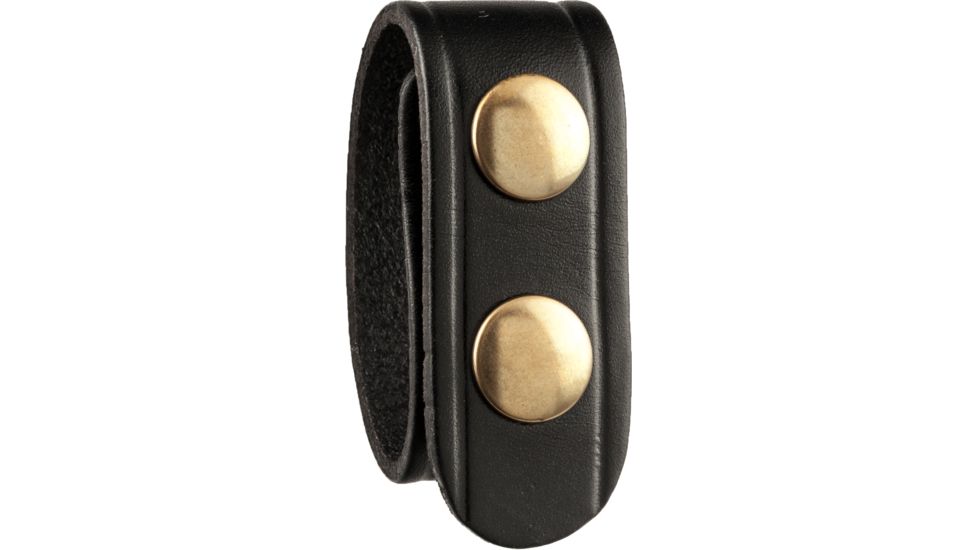 Gould &amp; Goodrich B127BR Hidden Cuff Key Belt Keeper, Black