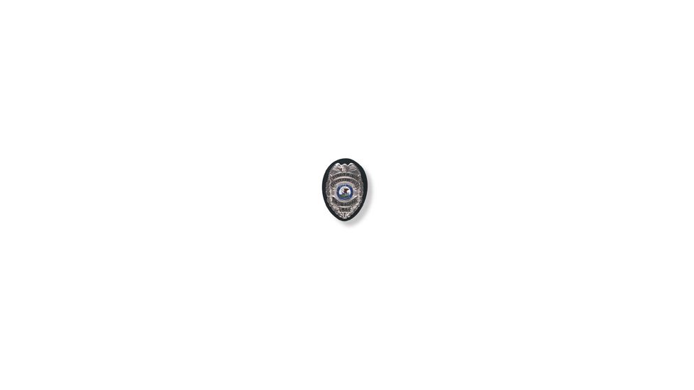 Gould &amp; Goodrich B408 Clip-On Badge Holder, Finish Black 