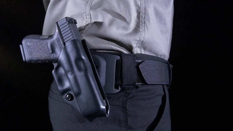 Gould &amp; Goodrich Delta Wing OWB Holster for Sig P365, Left Hand, Black, P100-15LH